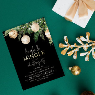 Invitation à la soirée de Noël Jingle & Mingle