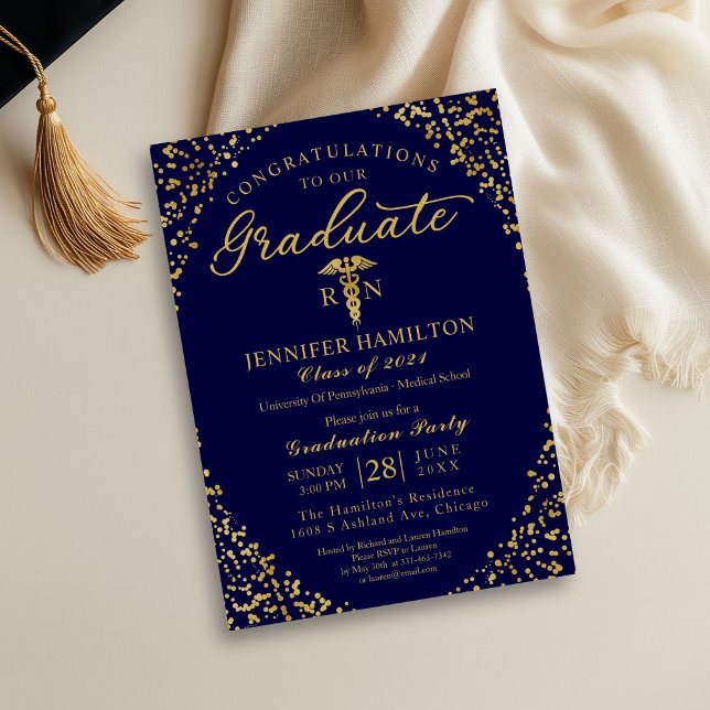 Invitation à la soirée de remise des diplômes de l (Créateur téléchargé)