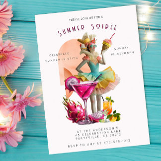 Invitation à la soirée d'été
