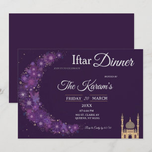 Invitation à la soirée Iftar du Ramadan à la mosqu