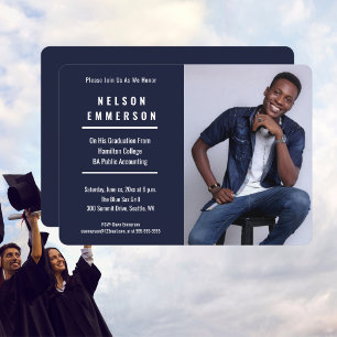 Invitation à la soirée photo des diplômés