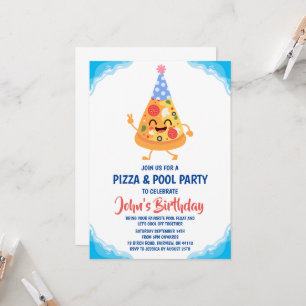 invitation à la soirée pizza pool