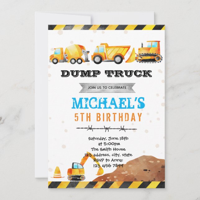 Invitation à la soirée thématique sur la construct (Devant)