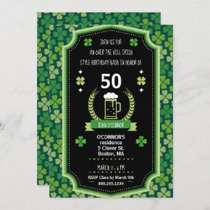 Invitation à la St. Patrick's Day Over the Hill Pa