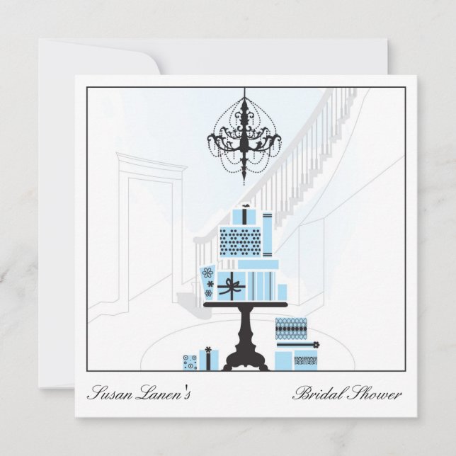 Invitation à la table cadeau des Mariages Fêtes de (Devant)