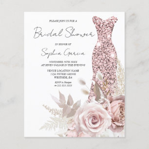 Invitation à la tenue de Fête des mariées Mariage 