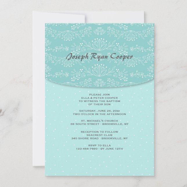 Invitation à l'abondance florale (Devant)