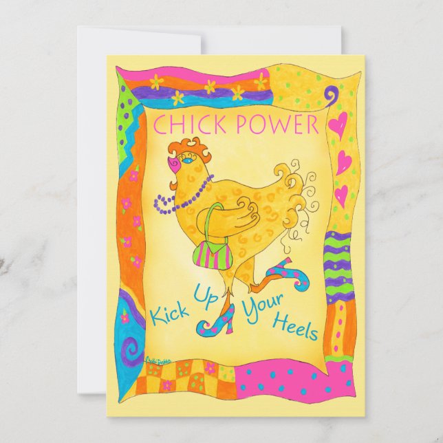 Invitation à l'alimentation des nanas (Devant)