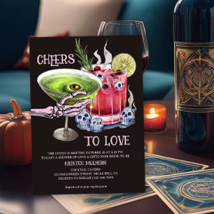 Invitation À l'amour cocktails macabres enterrement de vie de