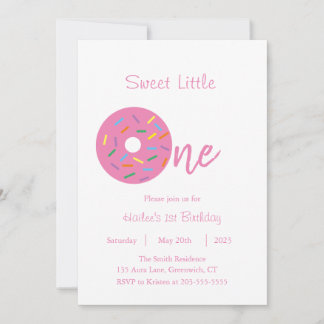 Invitation à l'anniversaire