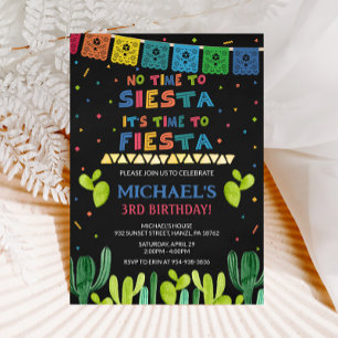 Invitation à l'anniversaire de Fiesta