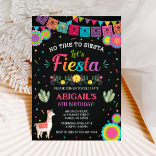Invitation à l'anniversaire de Fiesta