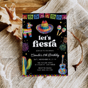 Invitation à l'anniversaire de Fiesta
