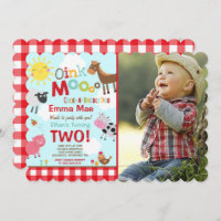 Invitation à l'anniversaire de la ferme Old MacDon