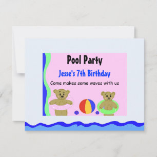 Invitation à l'anniversaire de la fête de la pisci