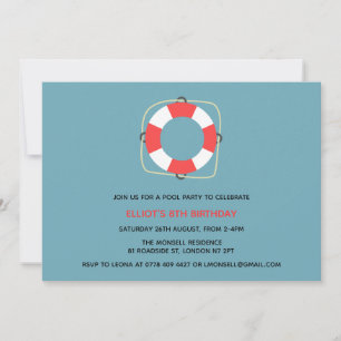 Invitation à l'anniversaire de la fête de la pisci
