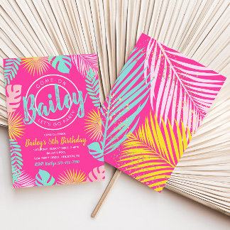 Invitation à l'anniversaire de la fête de la pisci