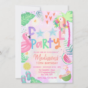 Invitation à l'anniversaire de la fête de la pisci