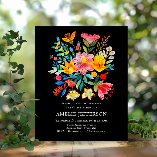 Invitation à l'anniversaire de la fête du Mexique  (Créateur téléchargé)