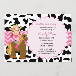 Invitation à l'anniversaire de la fille