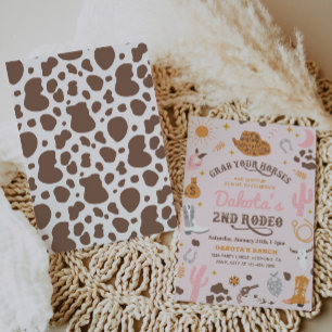 Invitation à l'anniversaire de la fille   2e Invit