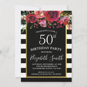 Invitation à l'anniversaire de la floraison de Bla
