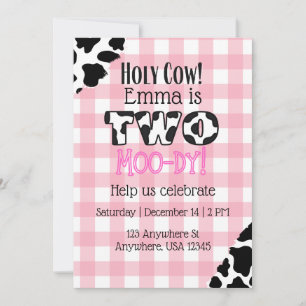 Invitation à l'anniversaire de la Saint-Vache deux