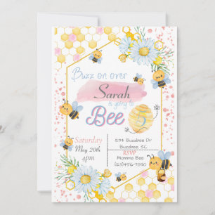 Invitation à l'anniversaire de l'abeille