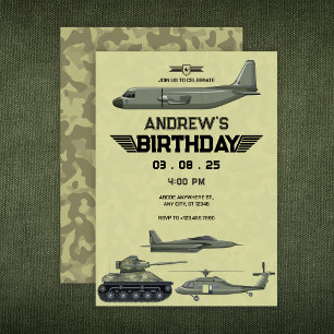 Invitation à l'anniversaire de l'avion Hercules de