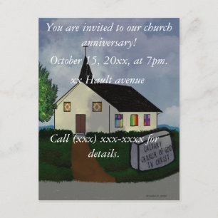 Invitation à l'anniversaire de l'Église