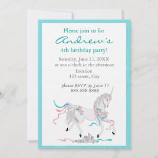 Invitation à l'anniversaire de l'enfant
