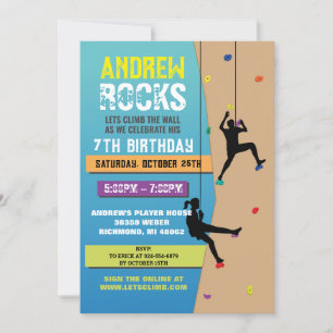 Invitation à l'anniversaire de l'Escalade Rock per