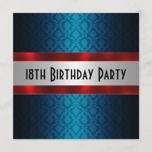 Invitation à l'anniversaire de l'homme