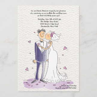 Invitation à l'anniversaire de mariage et de maria