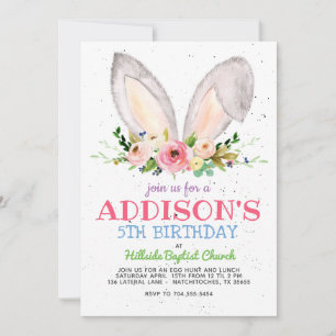 Invitation à l'anniversaire de Pâques, anniversair