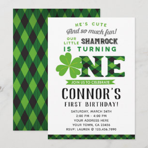 Invitation à l'anniversaire de St Patrick