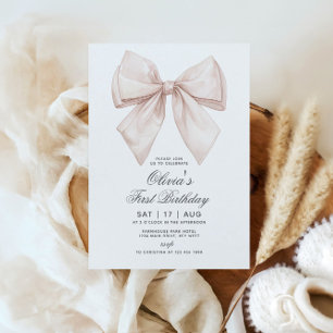Invitation à l'anniversaire de White Bow