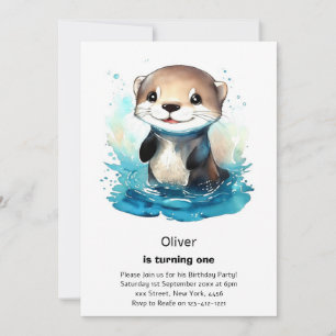 Invitation à l'anniversaire d'Otter