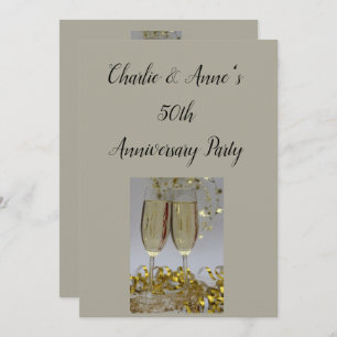 Invitation à l'Anniversaire du Champagne & Streame