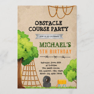 Invitation à l'anniversaire du cours en plein air