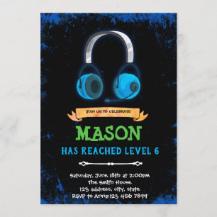Invitation à l'anniversaire du jeu vidéo