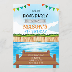 Invitation à l'anniversaire du lac