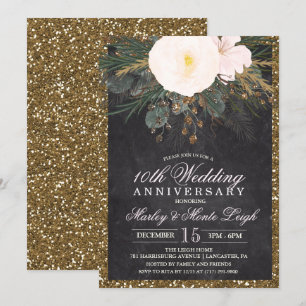 Invitation à l'anniversaire du Mariage Floral d'hi