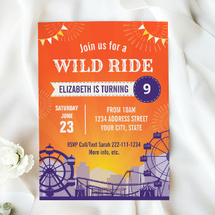 Invitation à l'anniversaire du parc