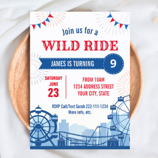 Invitation à l'anniversaire du parc