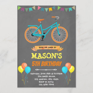 Invitation à l'anniversaire du vélo