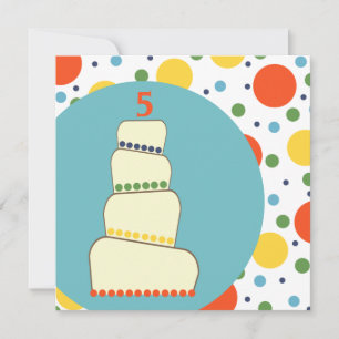 Invitation à l'anniversaire d'un enfant personnali