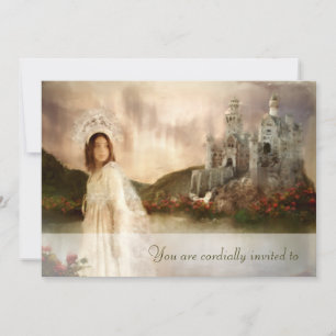 Invitation à l'anniversaire ou à l'Imaginaire Wedd