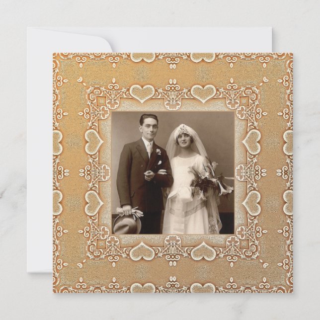 invitation à l'anniversaire photo (Devant)