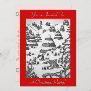 invitation à l'art de la scène des neiges de renar